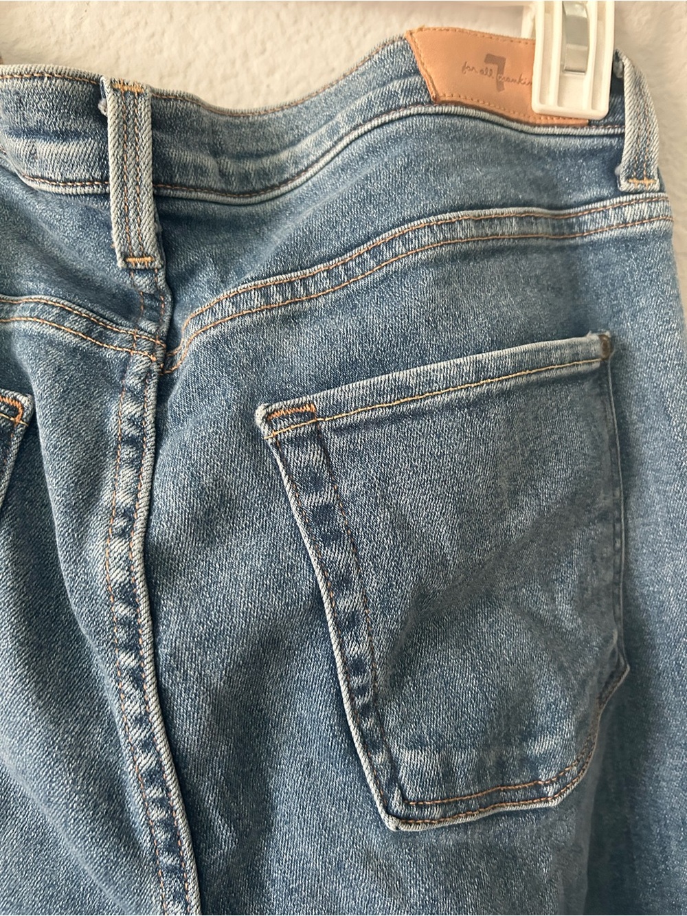 7 for all mankind High-Rise Denim Jeans